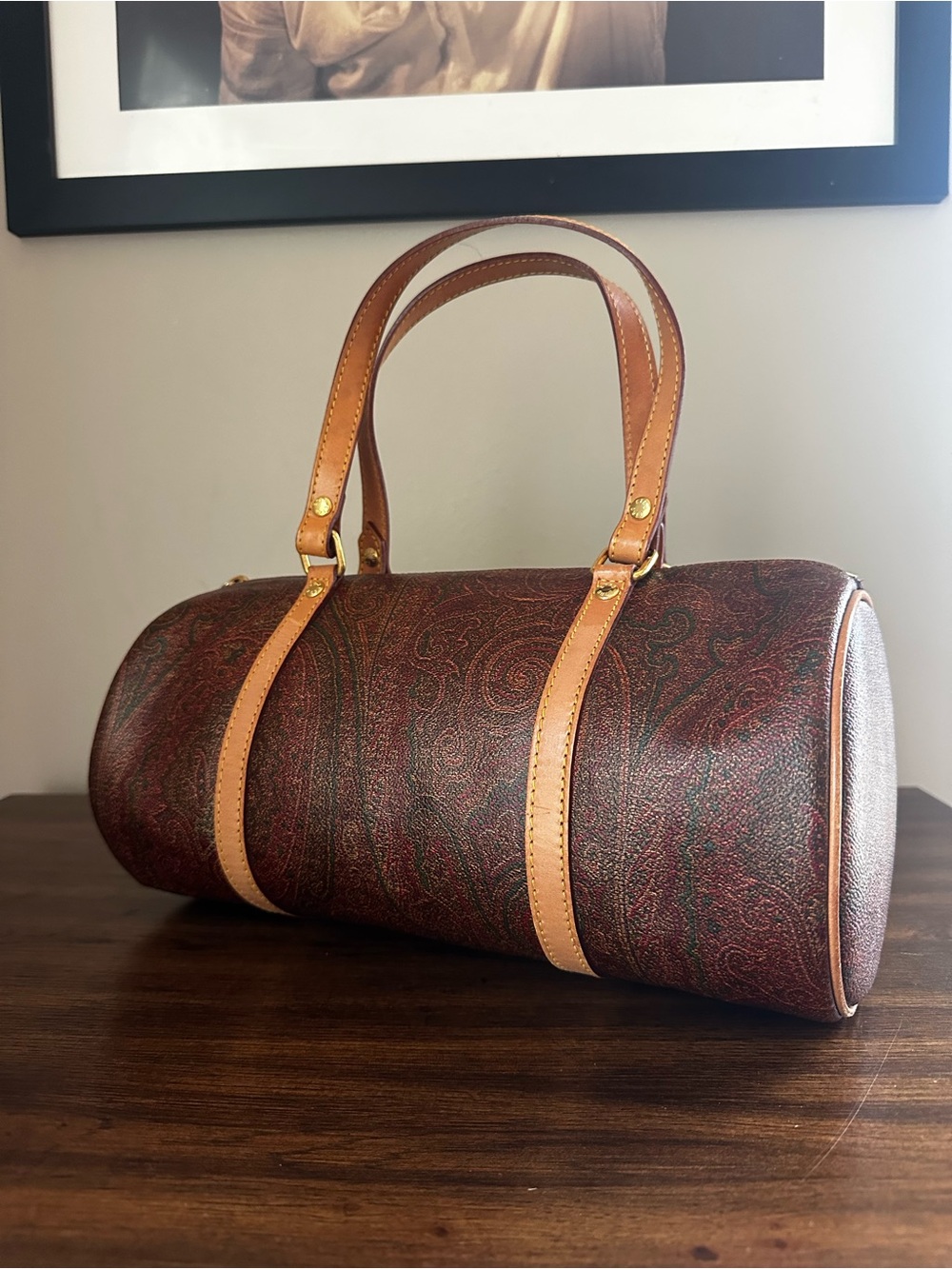 Etro Paisley Bowler Bag